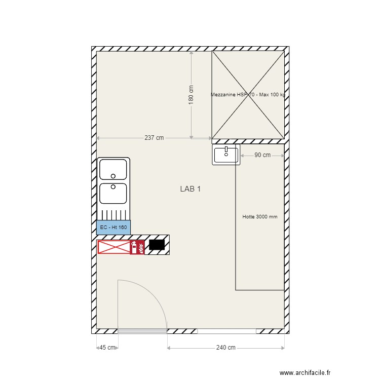 GRENOBLE LABO 1. Plan de 0 pièce et 0 m2