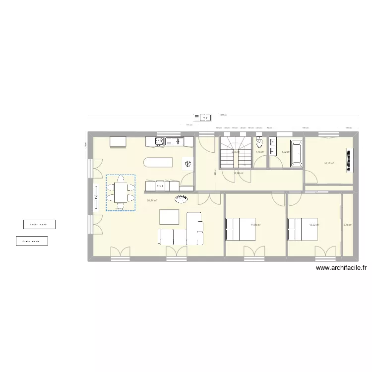  Puy de Roche RDC. Plan de 