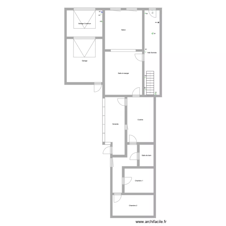 Hennuyeres Rdc Commun. Plan de 