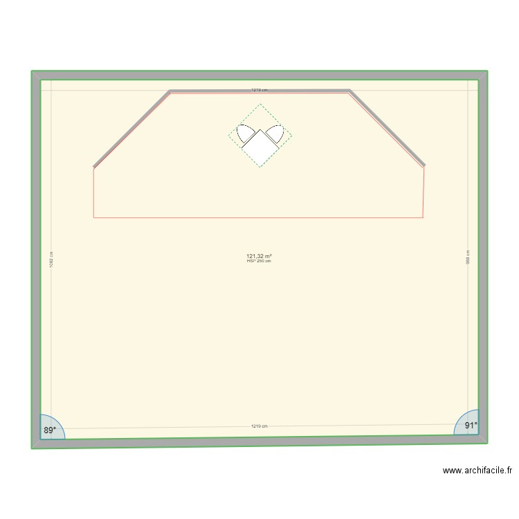Banque Pop mange debout. Plan de 0 pièce et 0 m2