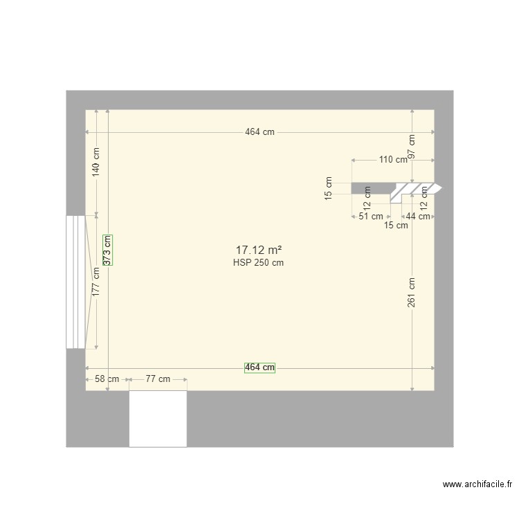 Salle de Bain Mélanie. Plan de 0 pièce et 0 m2