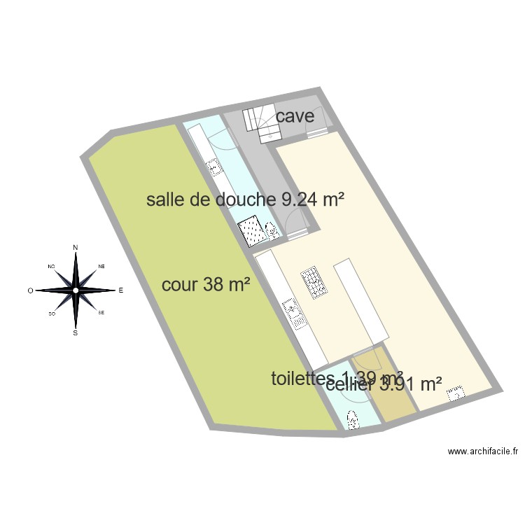 HENRY raimbeaucourt. Plan de 0 pièce et 0 m2