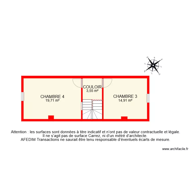 BI 6971 ETAGE 2. Plan de 