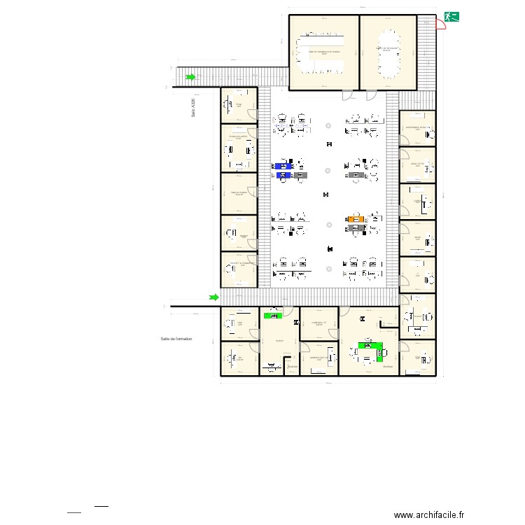 Open space V14. Plan de 0 pièce et 0 m2