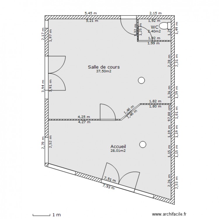 plan 64. Plan de 0 pièce et 0 m2