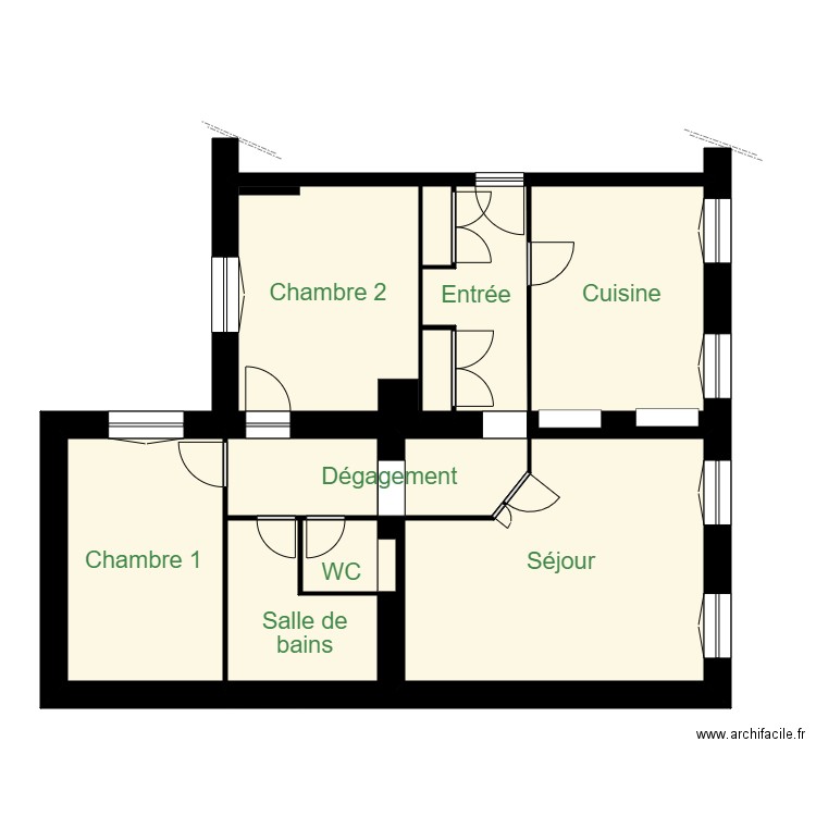 MALGRAS RDC. Plan de 0 pièce et 0 m2