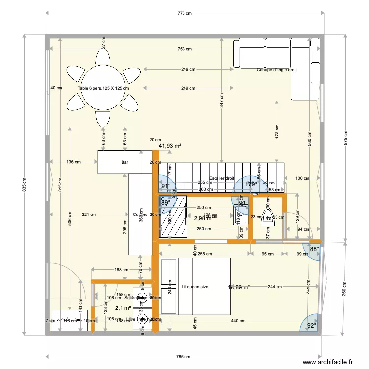 RDC lafargue. Plan de RDC lafargue. Plan de