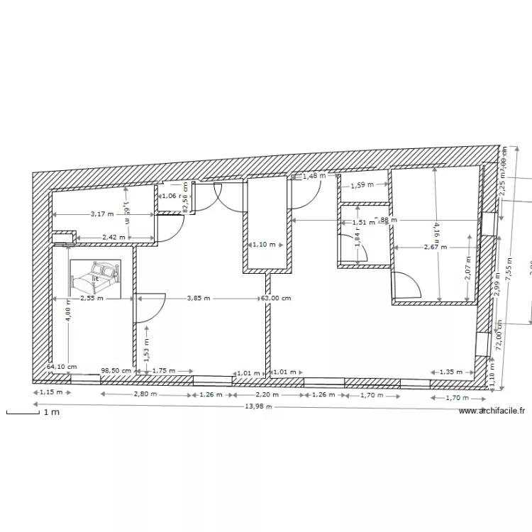1 Etage. Plan de 1 Etage. Plan de