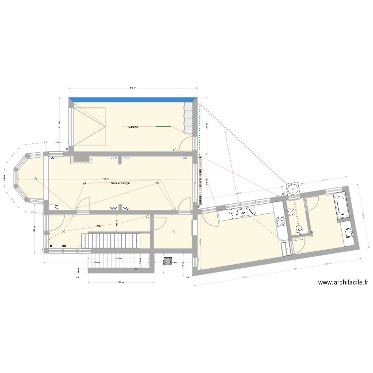 ellez. Plan de 0 pièce et 0 m2