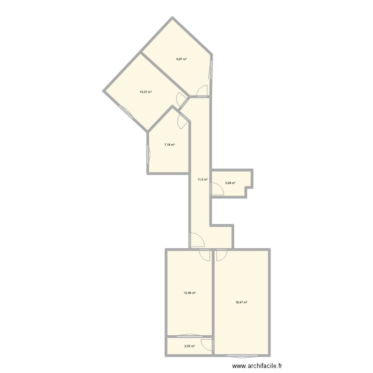 Oliegos 23 fin. Plan de 0 pièce et 0 m2