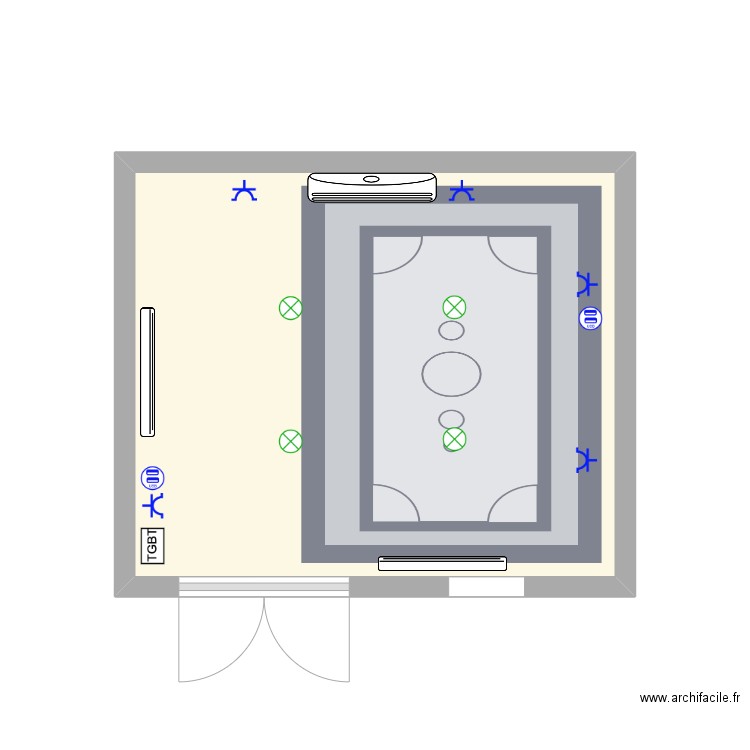 Remise. Plan de 0 pièce et 0 m2