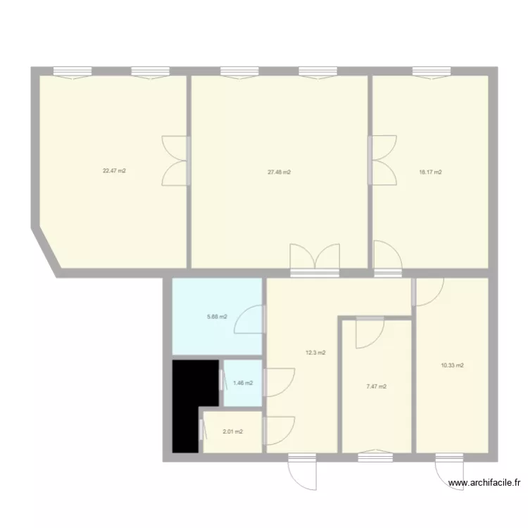 107 m2 28M . Plan de 107 m2 28M . Plan de