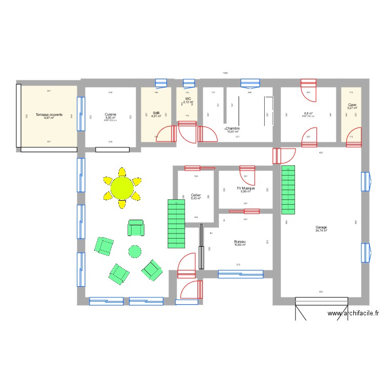 Plan 11. Plan de 0 pièce et 0 m2