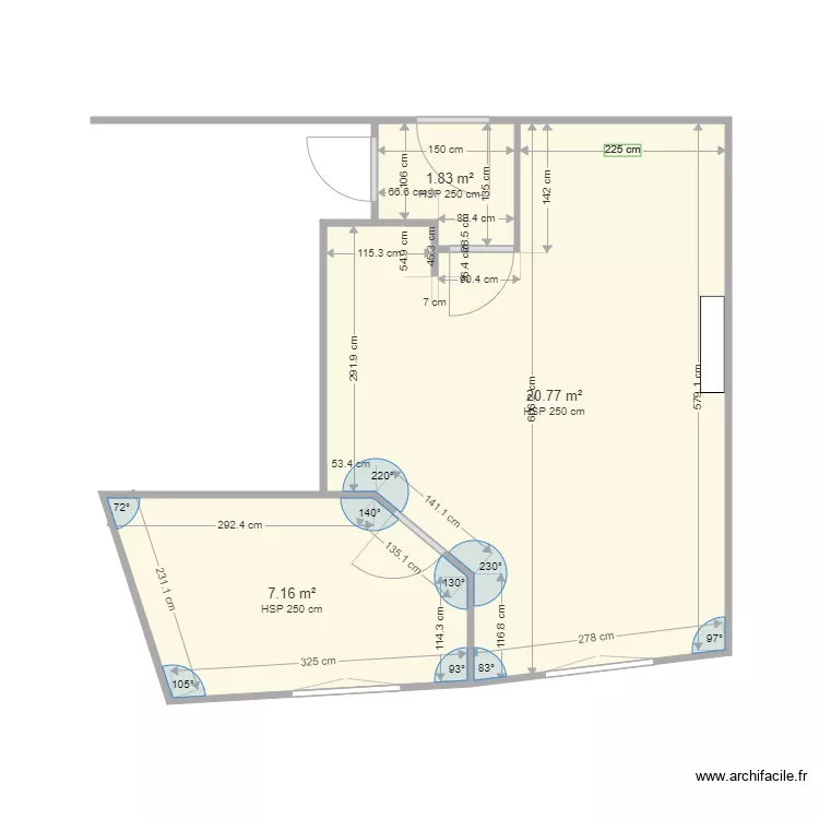 FONCIA  A DUBOUCHE. Plan de 