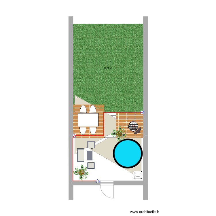 Projet_Terrasse_Cin. Plan de 0 pièce et 0 m2