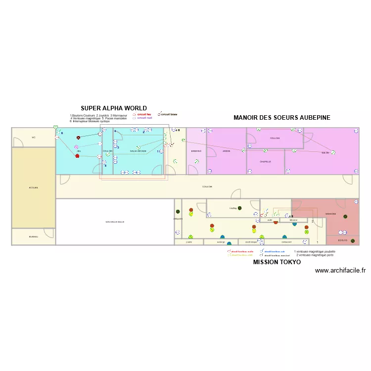 PLAN VIENNE 2 technique elec. Plan de 