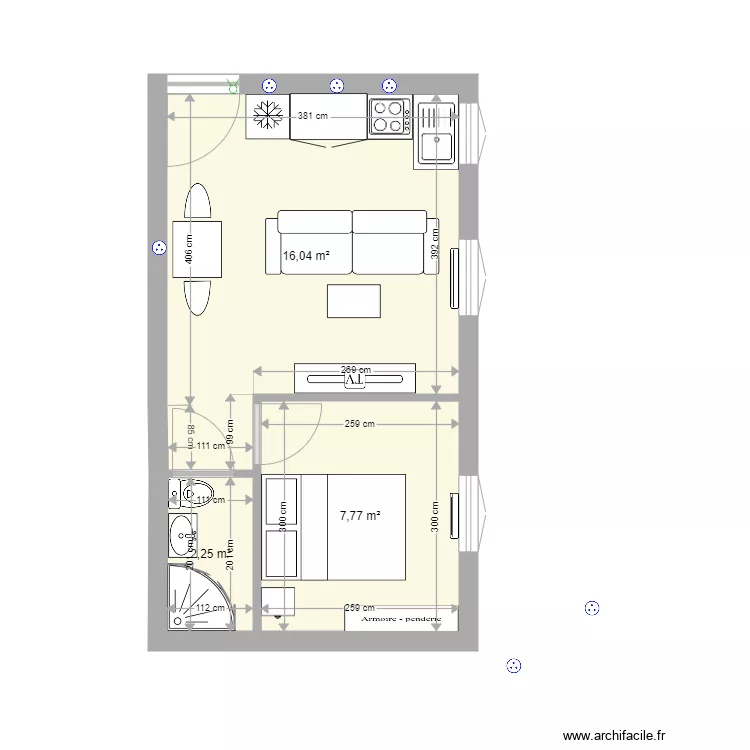 Plan Ile saint denis V1. Plan de 