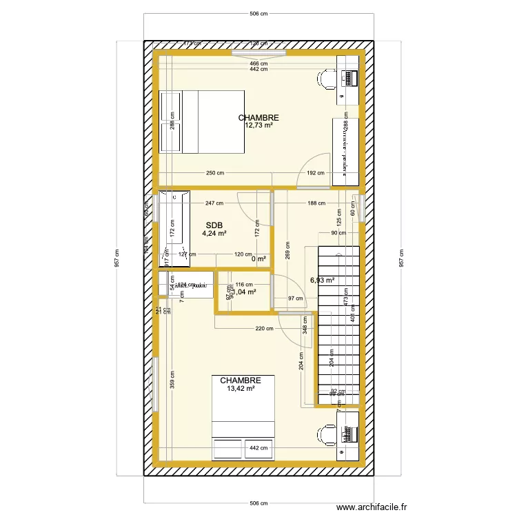 ETAGE. Plan de ETAGE. Plan de