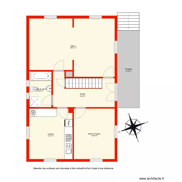 BI 4602 rdc côté. Plan de BI 4602 rdc côté. Plan de