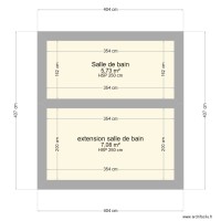 plan GESLIN salle de bain