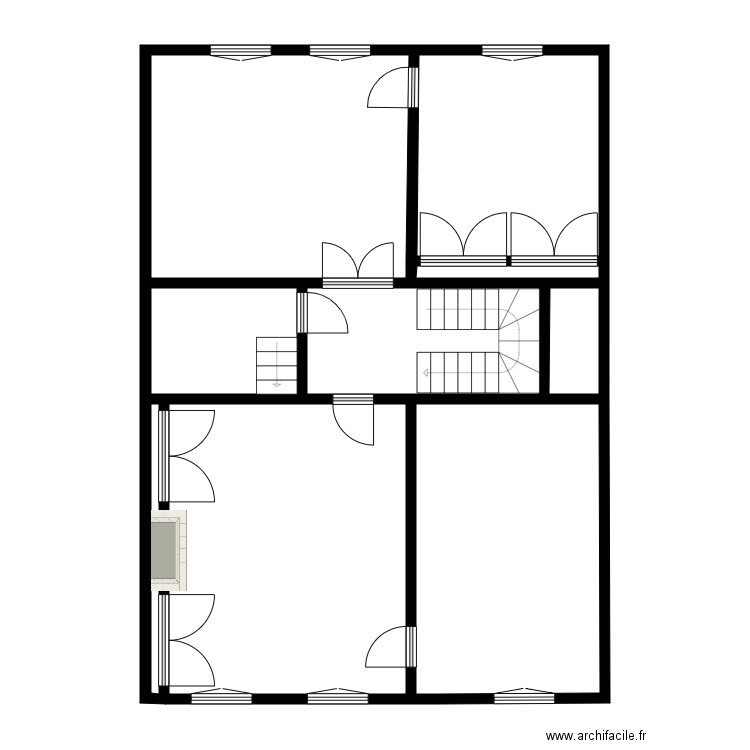 mairie de levoncourt. Plan de 24 pièces et 424 m2