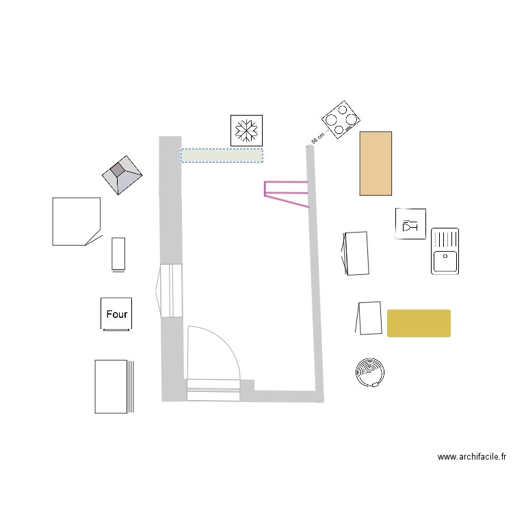 cuisine2. Plan de 0 pièce et 0 m2