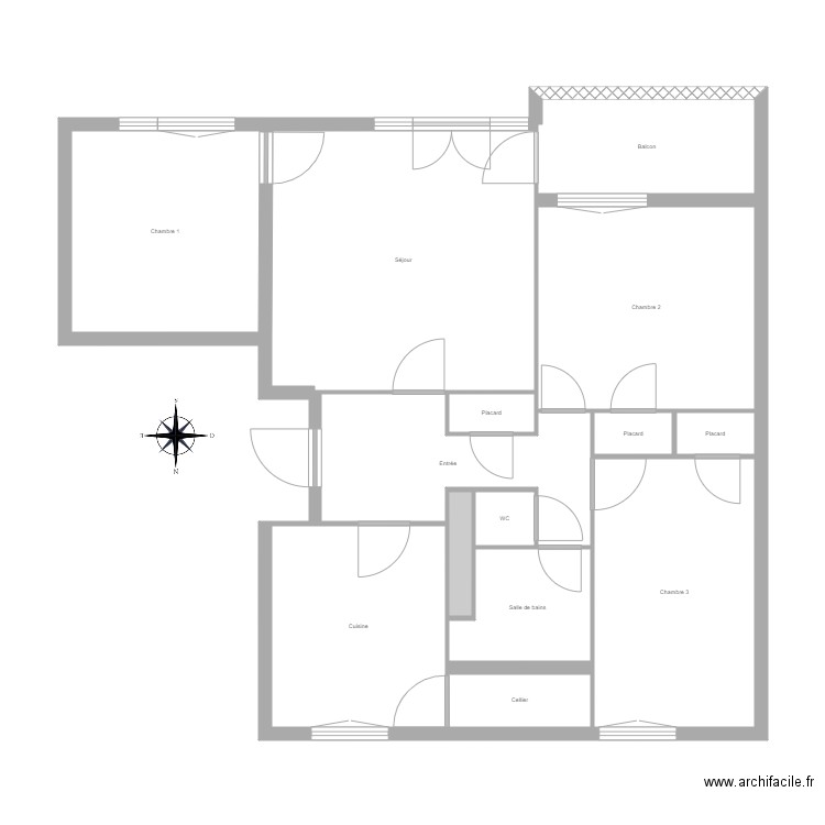 Costeux. Plan de 0 pièce et 0 m2