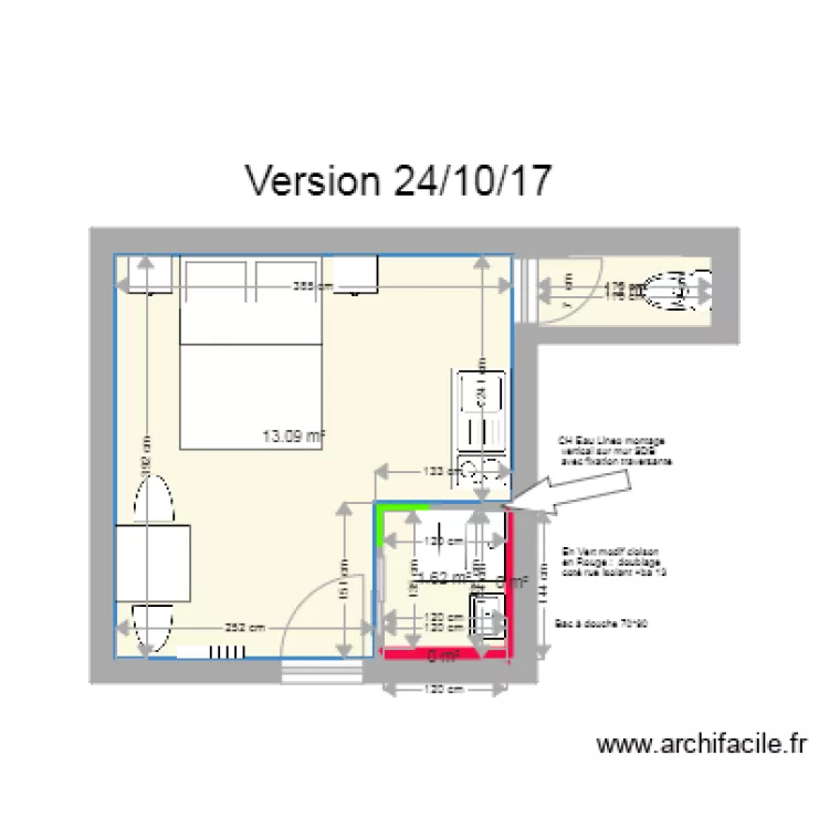 Geret 21 bis. Plan de 