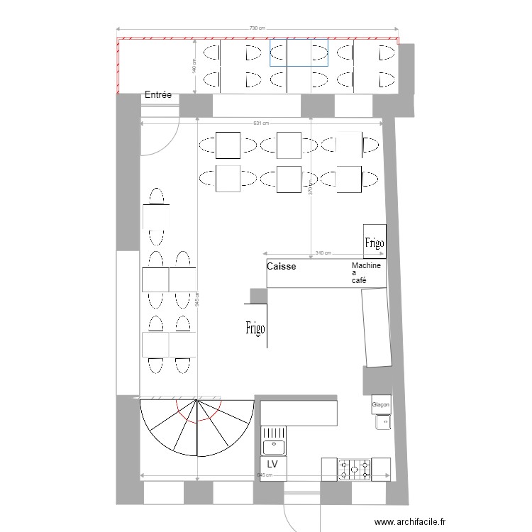 plan croq and more. Plan de 0 pièce et 0 m2