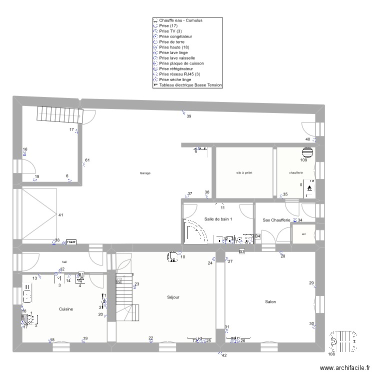vienville RdeC prise de courant. Plan de 0 pièce et 0 m2