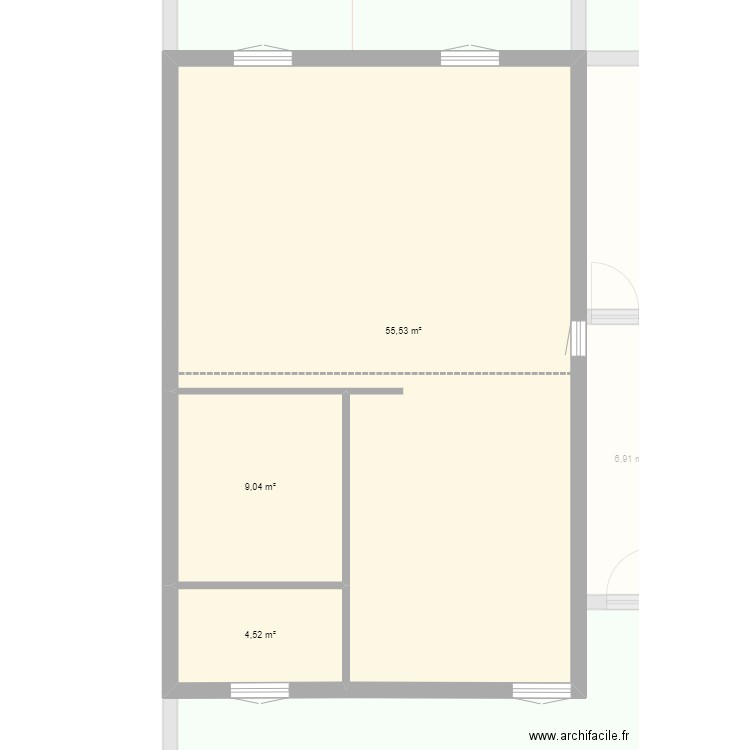 Sainte Marie projet. Plan de 0 pièce et 0 m2