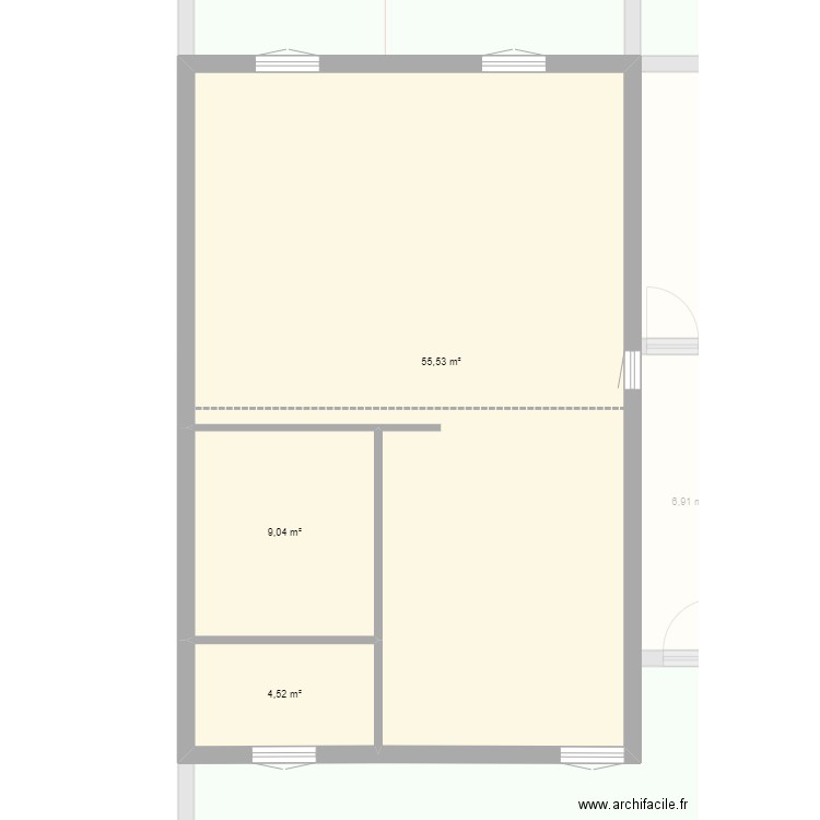 Sainte Marie projet. Plan de 15 pièces et 559 m2