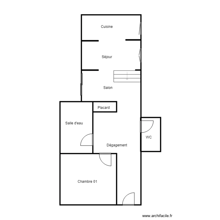 MORALES 8BIS. Plan de 