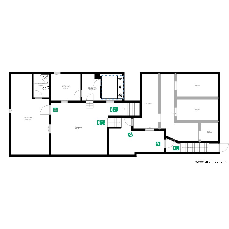RESTO O STUDIO ROMAINVILLE. Plan de 0 pièce et 0 m2