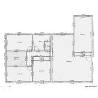 Maison  3m2 garage sans etage