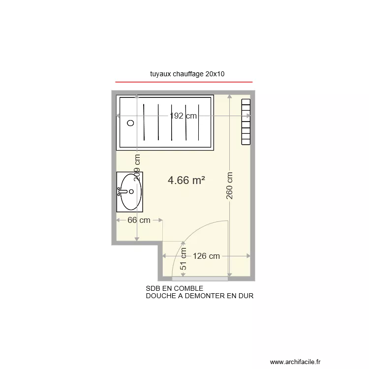 WAAST JEAN . Plan de 