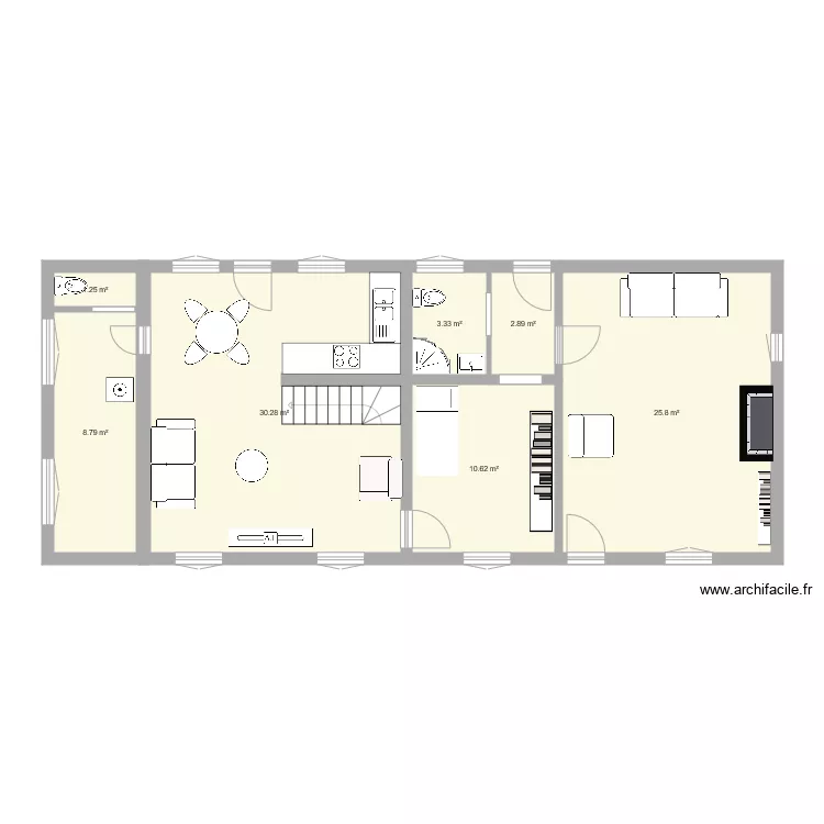 Melleroy RDC. Plan de 