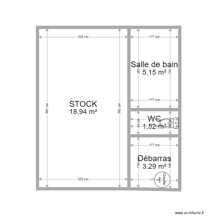 PANIER-stock. Plan de 0 pièce et 0 m2