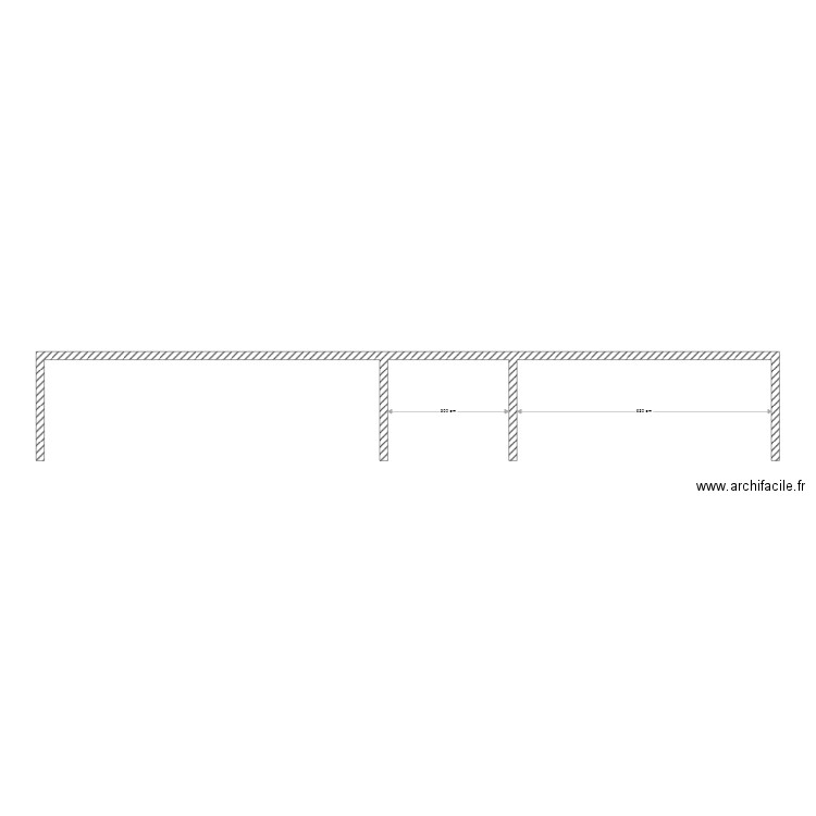 PLAN DE FACE NORD. Plan de 0 pièce et 0 m2