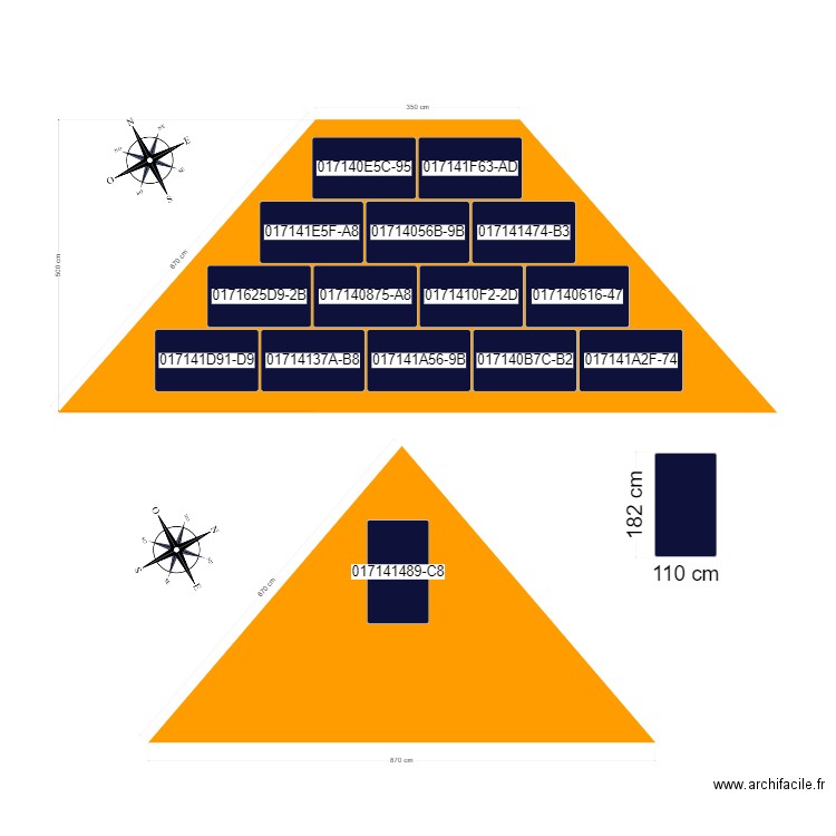 CALEPINAGE M.FOURNIER1. Plan de 0 pièce et 0 m2