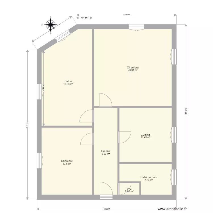 BOUCHUT Agn&egrave;s. Plan de 