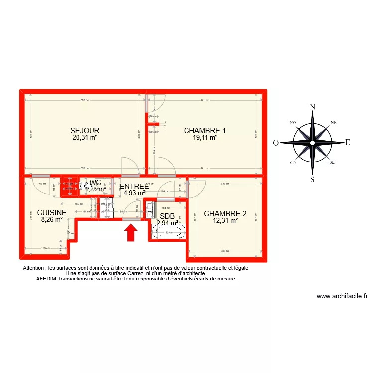BI 11643 test1. Plan de 