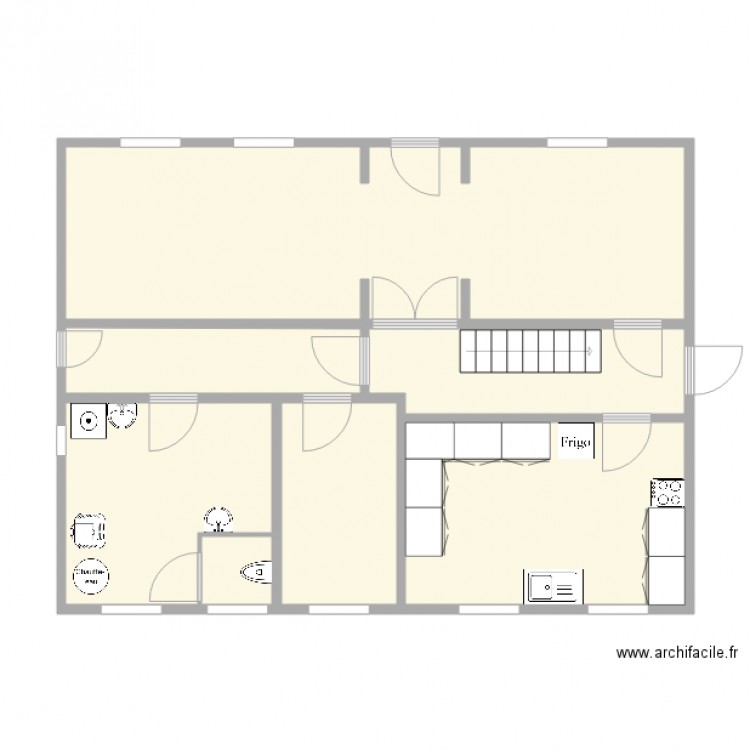 REZ PETIT. Plan de 0 pièce et 0 m2