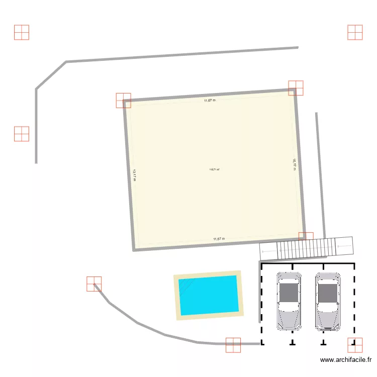 Tamarin 2. Plan de 