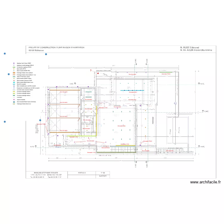 RUST RDC V2 VARIATION. Plan de RUST RDC V2 VARIATION. Plan de