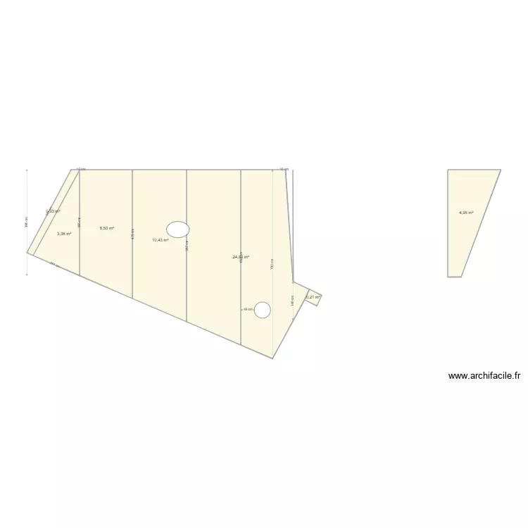 Terrasse bois Bouzigues. Plan de 