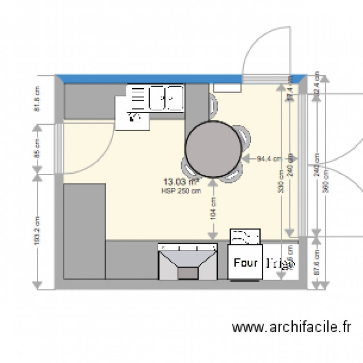 verdrin cuisine 4. Plan de 0 pièce et 0 m2