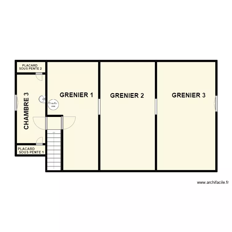 CLEMENT 1ER. Plan de 