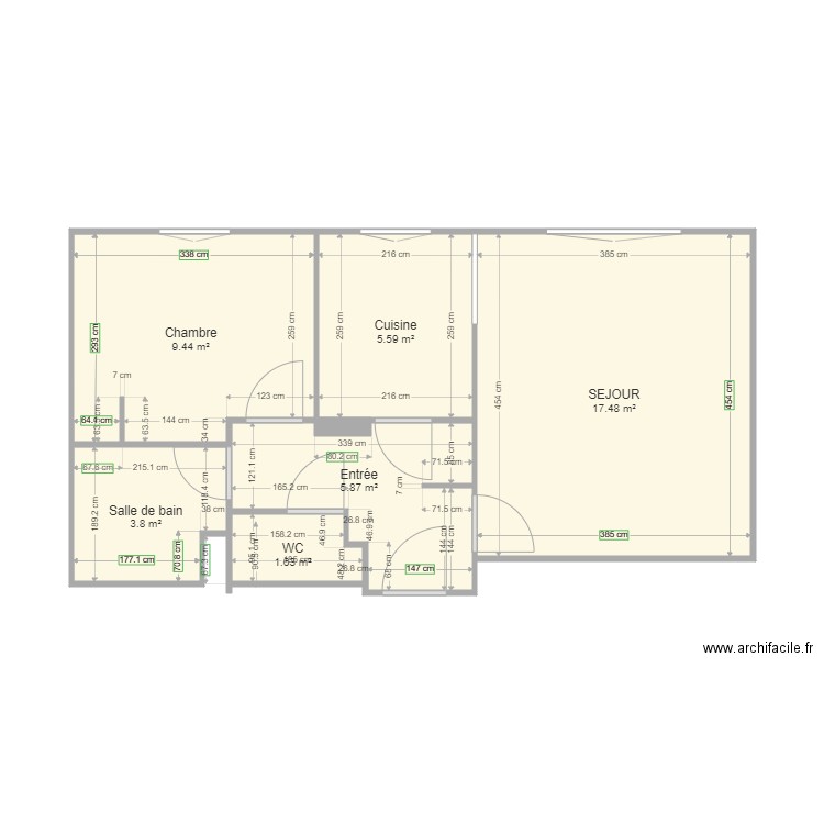 FONCIA EV B33. Plan de 0 pièce et 0 m2