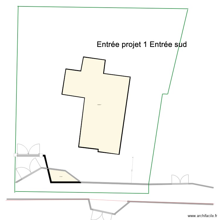 Entrée projet 1. Plan de 0 pièce et 0 m2